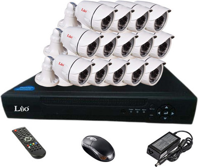 

Lio AHD Full Combo, AHD 1MP Bullet Camera 14Pcs + AHD DVR 16 Channel Home Security Camera