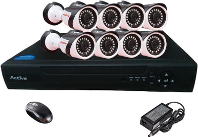 

Active Feel Free Life ACT0804HCM80M3608 8 Channel Home Security Camera