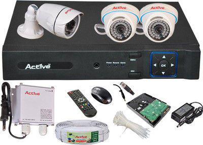 

Active AHD0404HAHD2,2D1M36-F3 4 Channel Home Security Camera(1 TB)