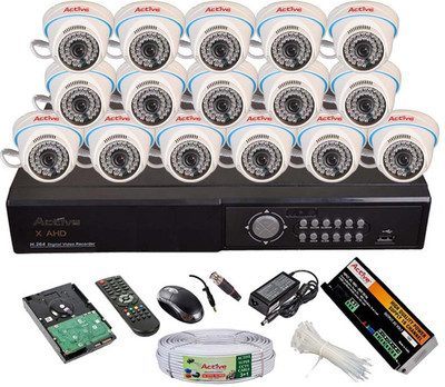 

Active AHD1602HAHD1D36F16 16 Channel Home Security Camera(2 TB)