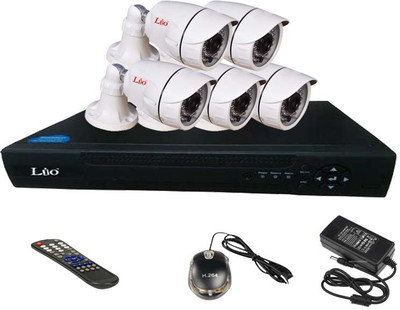 

Lio LIO8HD5B1 8 Channel Home Security Camera(500 GB)