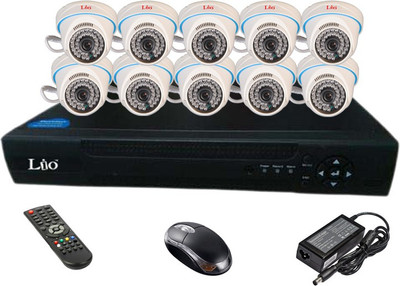 

Lio AHD Full Combo, AHD 1MP Dome Camera 10Pcs + AHD DVR 16 Channel Home Security Camera