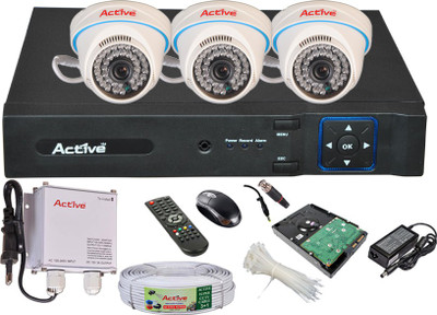 

Active AHD20404HAHD2D36-F3 4 Channel Home Security Camera(1 TB)