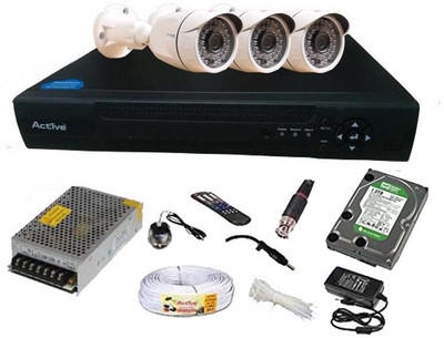 

Active Feel Free Life ACT4AHD3BF 4 Channel Home Security Camera(1 TB)