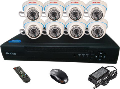 

Active Feel Free Life AHD0806HAHD1D3608 8 Channel Home Security Camera