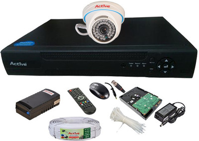 

Active AHD Full Combo, AHD 1.3MP Dome Camera 1Pcs + Active Cable + 1TB HDD + AHD DVR 4 Channel Home Security Camera(1 TB)