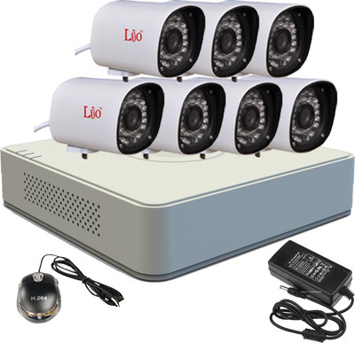

Lio L800TVL7 8 Channel Home Security Camera(500 GB)