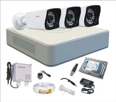 

Lio 4HL120B3F 4 Channel Home Security Camera(500 GB)