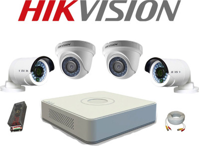 Hik Vision 4ch DVR 4 Channel Home Security Camera