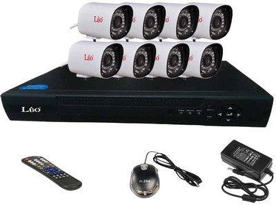 

Lio L800T8L8 8 Channel Home Security Camera(500 GB)
