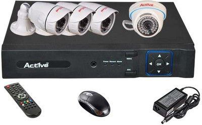 

Active AHD0404HAHD2,1D3M3604 4 Channel Home Security Camera