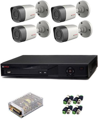 

Cp Plus CP Plus 4 Ch HD CCTV KIT - DIY 4 Channel Home Security Camera(1 SATA port, up to 4TB TB)