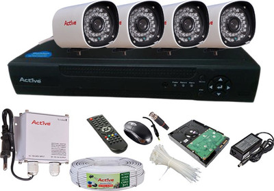 

Active Feel Free Life Combo4mf 4 Channel Home Security Camera(500 GB)