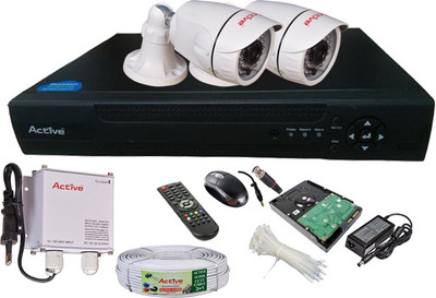 

Active AHD0404HAHD1.3M36F2 4 Channel Home Security Camera(500 GB)