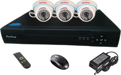 

Active Feel Free Life AHD0404HAHD1D3603 4 Channel Home Security Camera