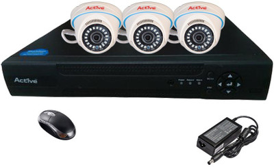 

Active Feel Free Life AHD0404HAHD1.3D36-03 4 Channel Home Security Camera