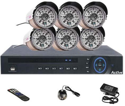 

Active Feel Free Life 8HD48M6 8 Channel Home Security Camera(500 GB)