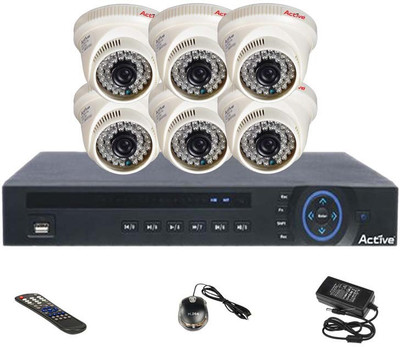 

Active Feel Free Life 8HD36D6 8 Channel Home Security Camera(500 GB)