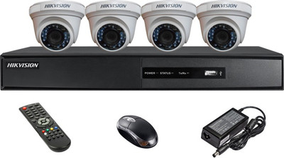 

Hik Vision DS7204HGHISH2CE56C2TIRP04 4 Channel Home Security Camera