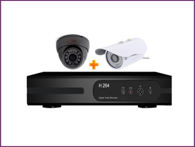 

MDI MDI-1004P, 5070,4070 4 Channel Home Security Camera