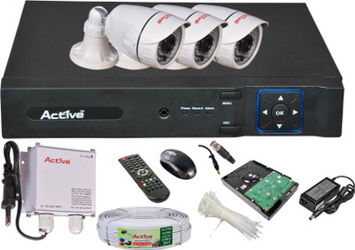 

Active Feel Free Life AHD20404HAHD2M36-F3 4 Channel Home Security Camera(1 TB)