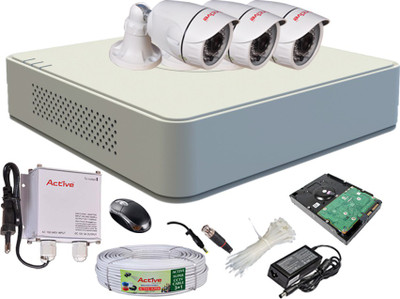 

Active Full Combo, AHD 1MP Bullet Camera 3Pcs + Active Cable + 1TB HDD + F1 Mini DVR 4 Channel Home Security Camera(1 TB)