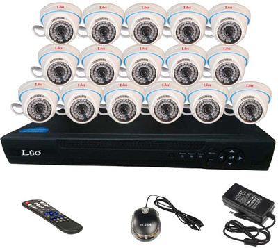 

Lio LIO16HD16D1 16 Channel Home Security Camera(500 GB)