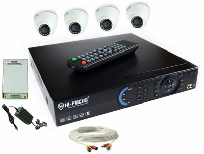 

Hi Focus HD-CVR-0401H1-4 4 Channel Home Security Camera(500 GB)