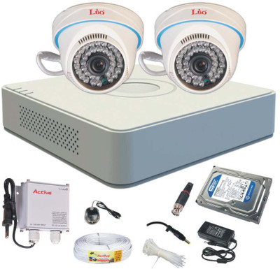 

Lio 4HL120D2F 4 Channel Home Security Camera(500 GB)