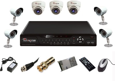 

Tentronix AHD DVR System 8 Channel Home Security Camera(2000 GB)