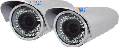 

magnum elite Analog Bullet Camera(Pack of 2) 1 Channel Home Security Camera