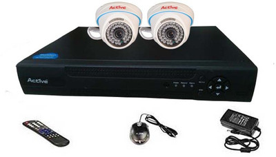 

Active Feel Free Life AHD0404HAHD1D36-02 4 Channel Home Security Camera