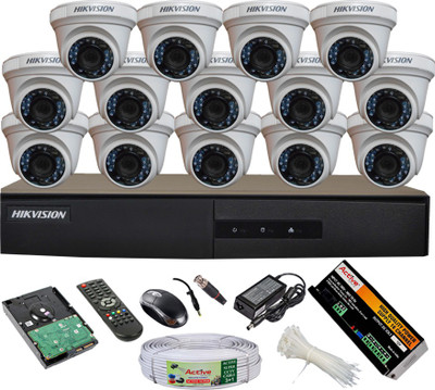 

Hik Vision DS7216E1DS2CE56COTIRF14 16 Channel Home Security Camera(2 TB)