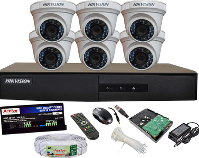 

Hik Vision DS7208HGHIE1DS2CE56COTIRF6 8 Channel Home Security Camera(1 TB)