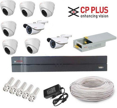 

Cp Plus CP-8-6D-2B-PCW 8 Channel Home Security Camera