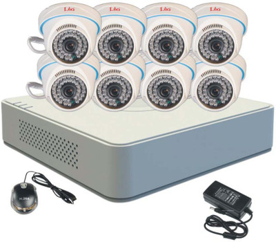 

Lio 8HIKL120D8 8 Channel Home Security Camera(500 GB)