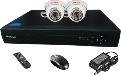 

Active Feel Free Life AHD 0404 H,AHD1D36 4 Channel Home Security Camera