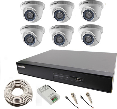 

Hik Vision 6 Dome and DS-7008HGHI-F1 8 Channel Home Security Camera(6 TB)