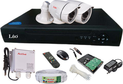 

Lio AHD Full Combo, 1MP AHD Bullet Camera 2pcs + CCTV Cable + 1TB HDD + Lio AHD DVR 4 Channel Home Security Camera(1 TB)