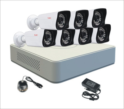 

Lio 8HL120B7 8 Channel Home Security Camera(500 GB)