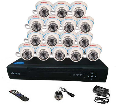 

Active Feel Free Life ACT16AHD16D 16 Channel Home Security Camera(500 GB)
