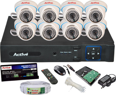 

Active Feel Free Life AHD20804HAHD2D36-F8 8 Channel Home Security Camera(2 TB)