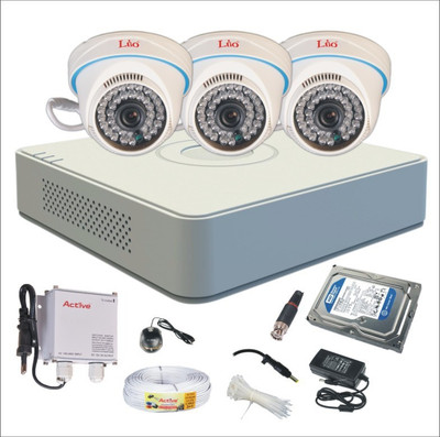 

Lio 4HL80D3F 4 Channel Home Security Camera(500 GB)