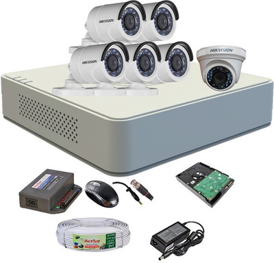 

Hik Vision DS7A08HGHIF1DS2CEC2TIR6 8 Channel Home Security Camera(1 TB)