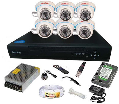 

Active Feel Free Life ACT8AHD6DF1 8 Channel Home Security Camera(1 TB)