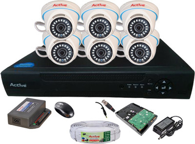 

Active Feel Free Life AHD0806HAHD1D36F6 8 Channel Home Security Camera(1 TB)