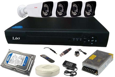 

Lio L1200TB4L4F 4 Channel Home Security Camera(500 GB)
