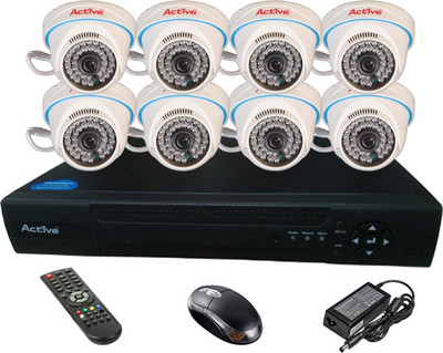 Active Feel Free Life ACT0804HCM80D3608 8 Channel Home Security Camera