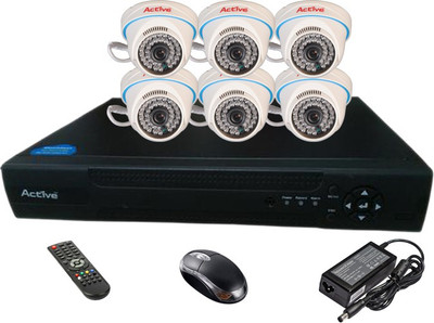 

Active Feel Free Life AHD0806HAHD1D3606 8 Channel Home Security Camera