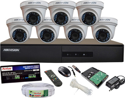 

Hik Vision DS7208HGHIE12CE56COTIRPF7 8 Channel Home Security Camera(2 TB)